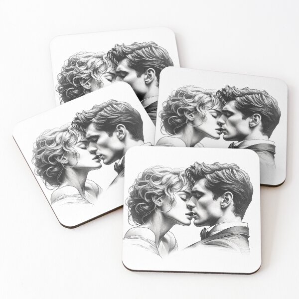Item preview, Passionate Embrace | Timeless Love and Romantic Connection | Kisses, Hugs, and Love | Not Only for Valentines Day | Romantic | No Letters designed and sold by irek07.