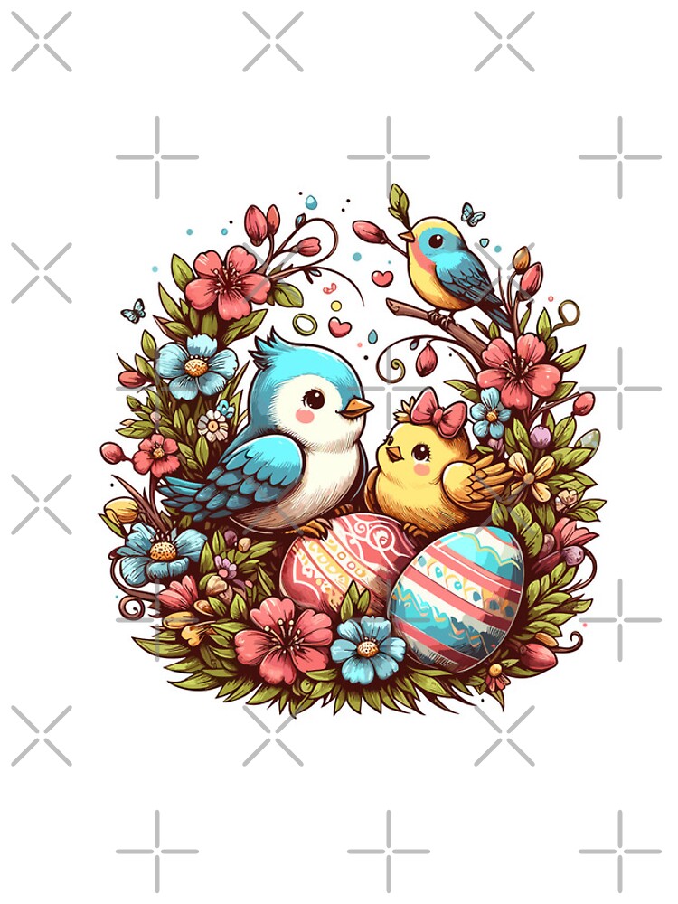 Thumbnail 4 of 4, iPhone Case, Vintage Spring Easter designed and sold by Designowner.