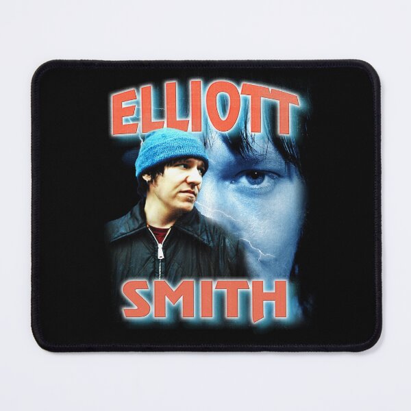Item preview, Elliott Smith black background designed and sold by progmedia.