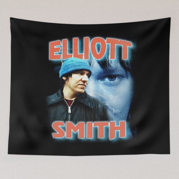 Item preview, Elliott Smith black background designed and sold by progmedia.