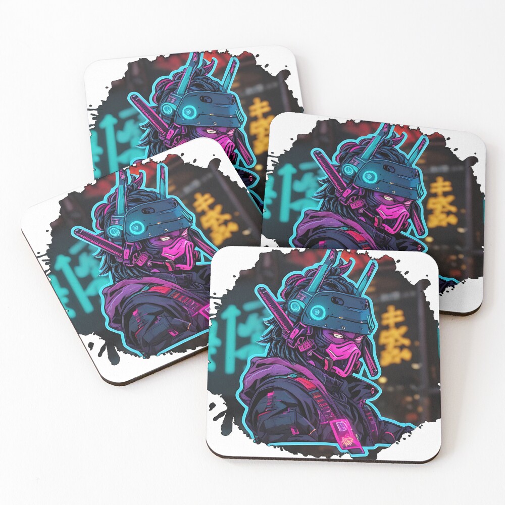 Item preview, Coasters (Set of 4) designed and sold by CookieCustoms.
