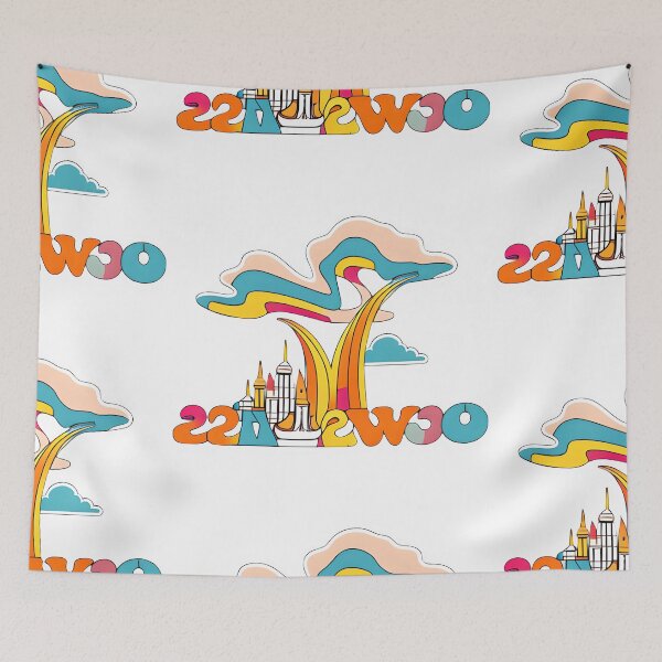 Artikelvorschau, Ein weiteres psychedelisches Fantasy-Land-Skyline-Poster entworfen und verkauft von Chubuter.