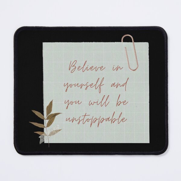 Item preview, Believe in Yourself - Inspirational Typography Art designed and sold by Gayan-Art.