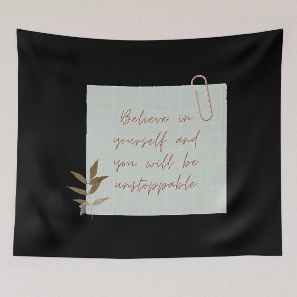 Item preview, Believe in Yourself - Inspirational Typography Art designed and sold by Gayan-Art.