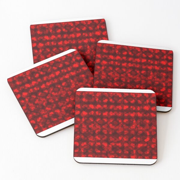 Item preview, Red heart  pattern designed and sold by Danler.