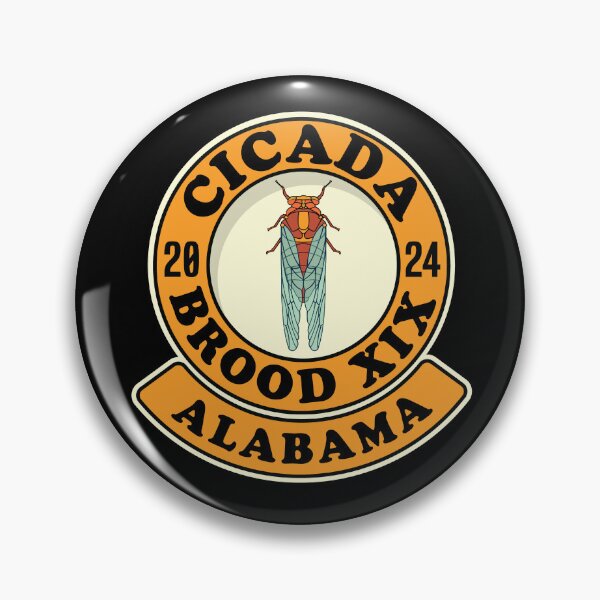 Item preview, Cicada Brood XIX Alabama 2024 Cicada Hatch designed and sold by Huhnerdieb Apparel.