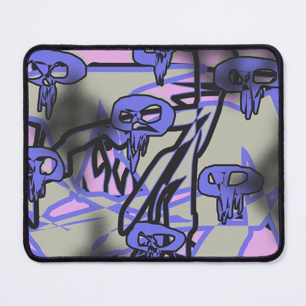 Item preview, Skulls, Blur Targets (Pink Violet) designed and sold by skullbal.