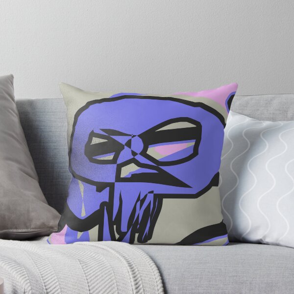 Item preview, Skulls, Blur Targets (Pink Violet) designed and sold by skullbal.