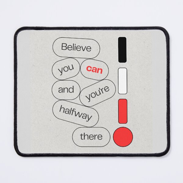 Item preview, Believe You Can and You’re Halfway There designed and sold by IndeOandM.