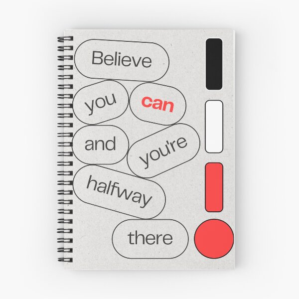 Item preview, Believe You Can and You’re Halfway There designed and sold by IndeOandM.