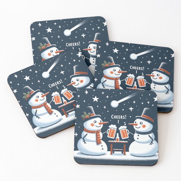 Item preview, Snowman Drinking Beer designed and sold by CTArtder.