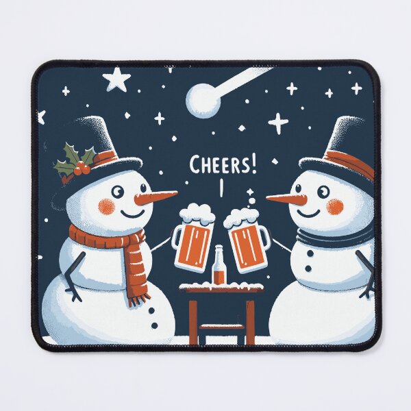 Item preview, Snowman Drinking Beer designed and sold by CTArtder.
