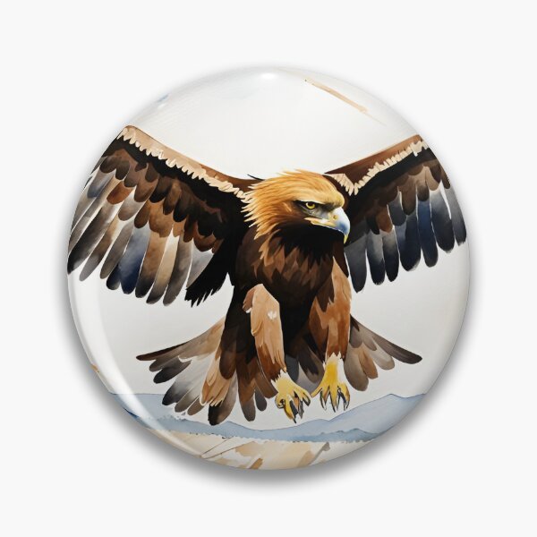 Item preview, Golden Eagle (Aquila chrysaetos), Scotland - British Birds designed and sold by Country-Artist.