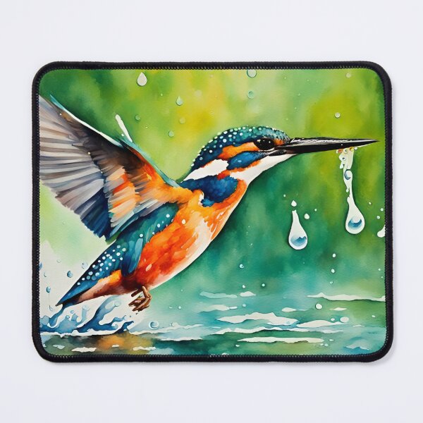 Item preview, Kingfisher (Alcedo atthis) - British Birds designed and sold by Country-Artist.