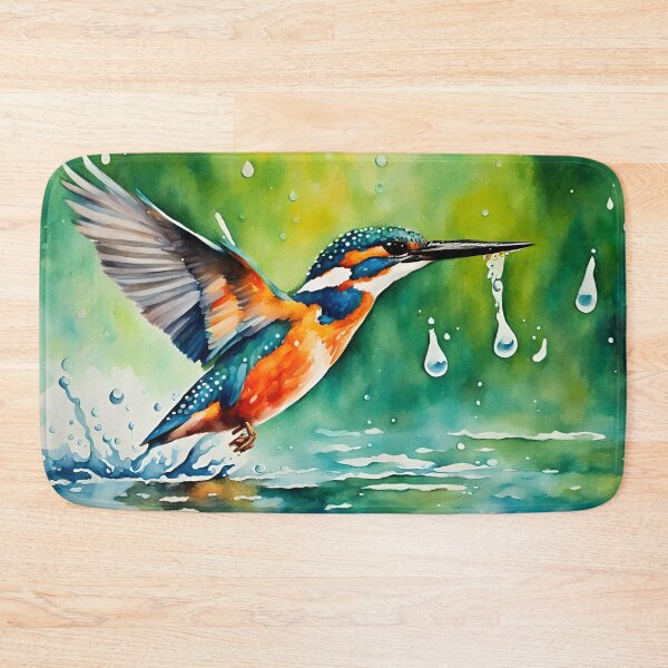 Item preview, Kingfisher (Alcedo atthis) - British Birds designed and sold by Country-Artist.