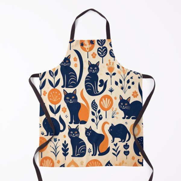Item preview, Boho - Abstract Cat Pattern designed and sold by PatternInArt.