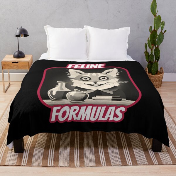Item preview, Funny cute chemist cat. Feline formula. Science chemistry humor. designed and sold by Unitepeople.