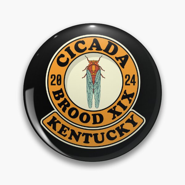 Item preview, Cicada Brood XIX Kentucky 2024 Cicada Hatch designed and sold by Huhnerdieb Apparel.