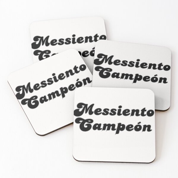 Item preview, Messiento Campeón soccer futbol quote art  designed and sold by The-GOAT-Store.