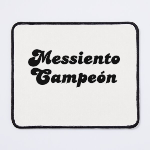 Item preview, Messiento Campeón soccer futbol quote art  designed and sold by The-GOAT-Store.