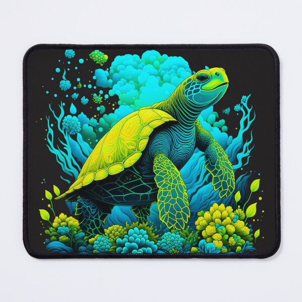 Item preview, Peaceful Sea Turtle Floating in Harmony designed and sold by AnalajiaDesigns.