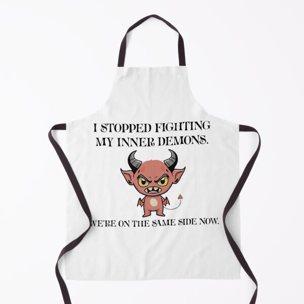 Item preview, I Stopped Fighting My Inner Demons designed and sold by Angry Swan Designs.