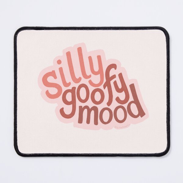 Item preview, Silly Goofy Mood Sticker Quote Tiktok Trend Funny Girl Instagram Meme Internet  designed and sold by Amber  Liu.