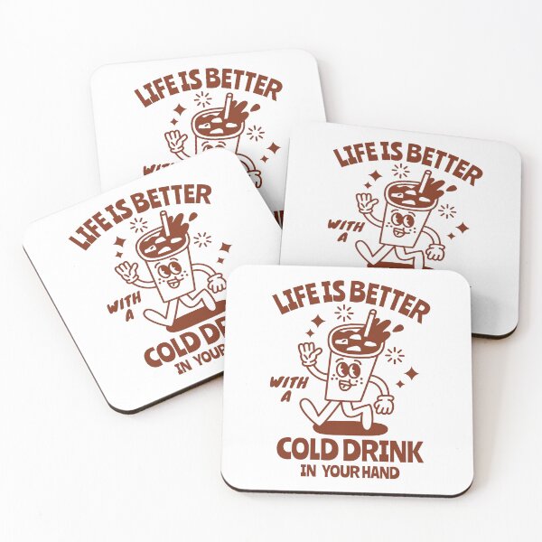 Item preview, Soft drink retro character with funny quote. designed and sold by monkik.