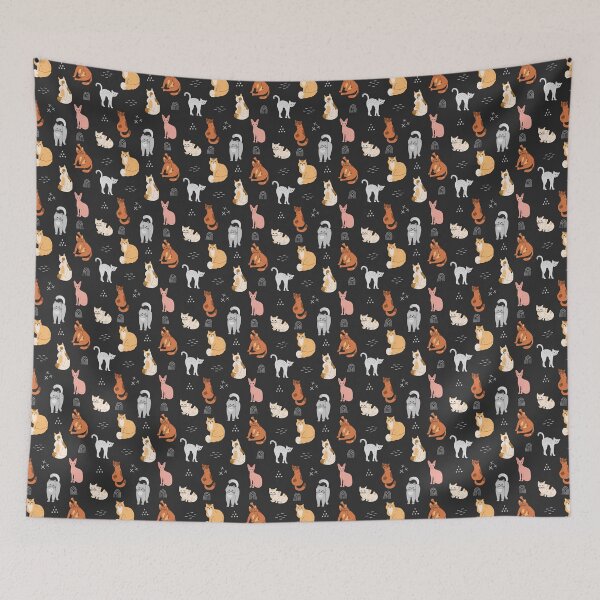 Item preview, The idea of a cat is very cute, suitable for both boys and girls. Everyone in the family. designed and sold by isaartboho.