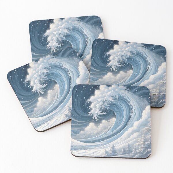 Item preview, Fairy tale winter landscape. Snow winds and blizzards,clouds of snow and swirling patterns on the snowy canvas designed and sold by Andrey-Myagkov.