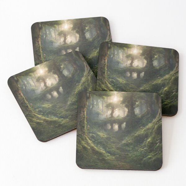 Item preview, Imaginary Mythical Forest View designed and sold by LunarNebula.