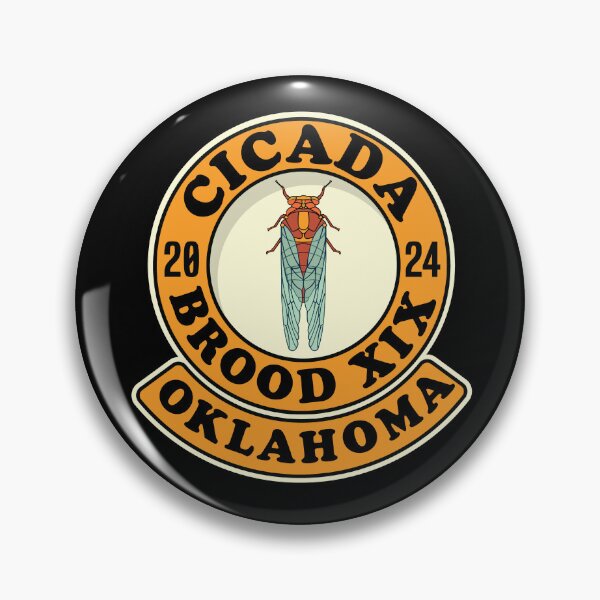 Item preview, Cicada Brood XIX Oklahoma 2024 Cicada Hatch designed and sold by Huhnerdieb Apparel.