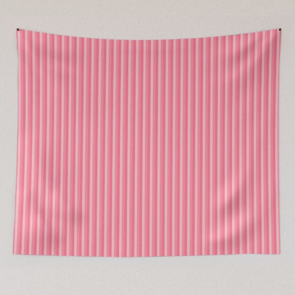 Item preview, Hot Pink Stripes Pattern Mid Century Modern Boho designed and sold by InteriorRefine.