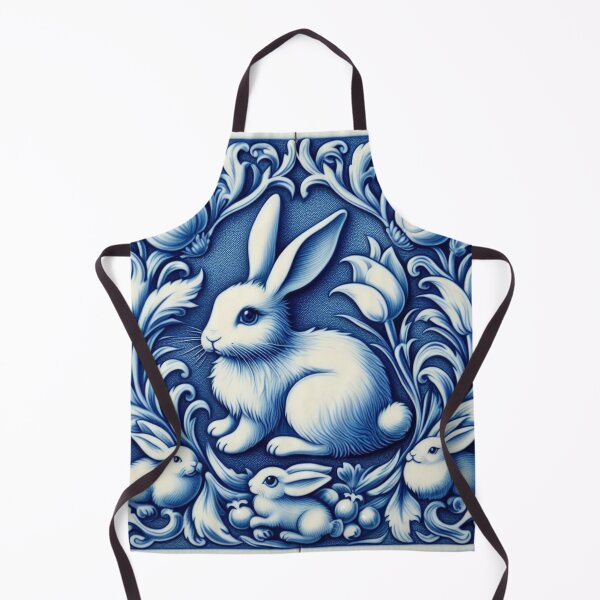 Item preview, Vintage Dutch Tile: Rabbit No.2 designed and sold by ArtNook777.