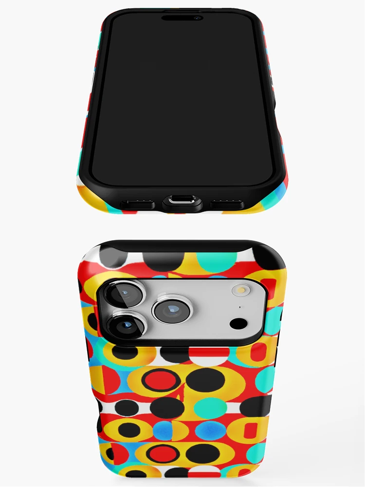 Thumbnail 3 of 4, iPhone Case, Beautiful Design Colorful Pattern designed and sold by Health And Fitness Posts e-Store.