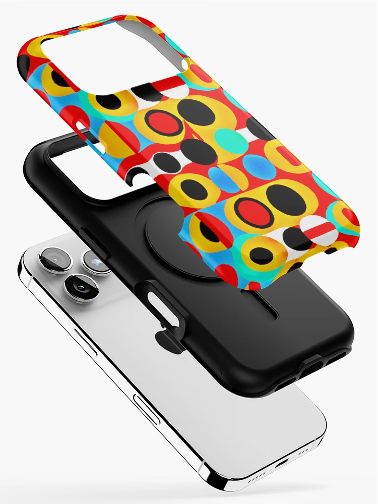 Thumbnail 2 of 4, iPhone Case, Beautiful Design Colorful Pattern designed and sold by Health And Fitness Posts e-Store.