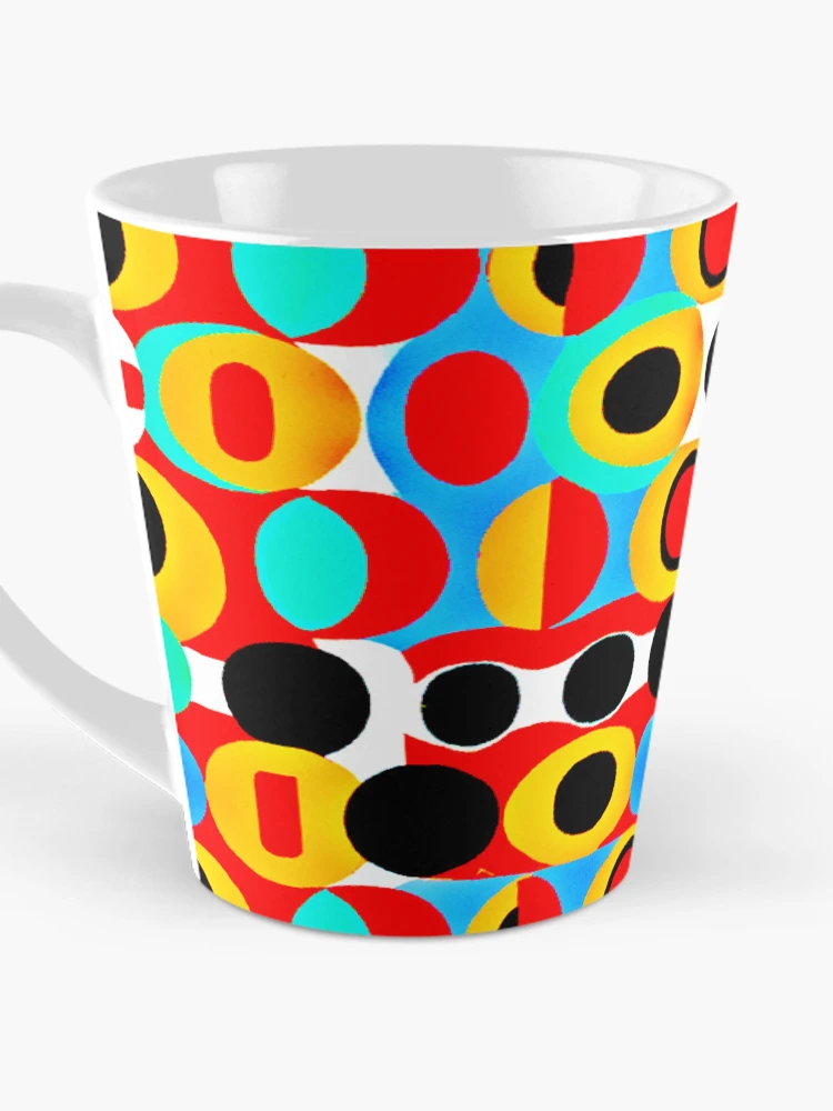 Thumbnail 3 of 4, Coffee Mug, Beautiful Design Colorful Pattern designed and sold by Health And Fitness Posts e-Store.