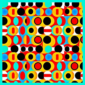 Artwork thumbnail, Beautiful Design Colorful Pattern by Health And Fitness Posts e-Store