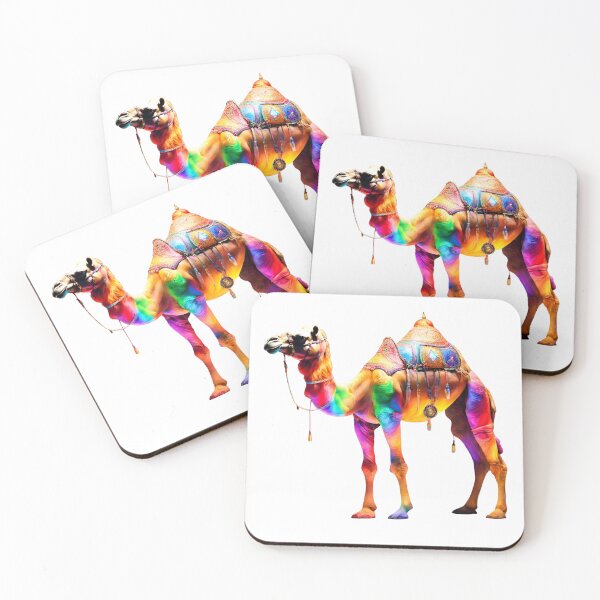Item preview, Colorful Camel Art designed and sold by GloriousArtSKD.