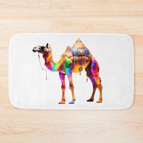 Item preview, Colorful Camel Art designed and sold by GloriousArtSKD.