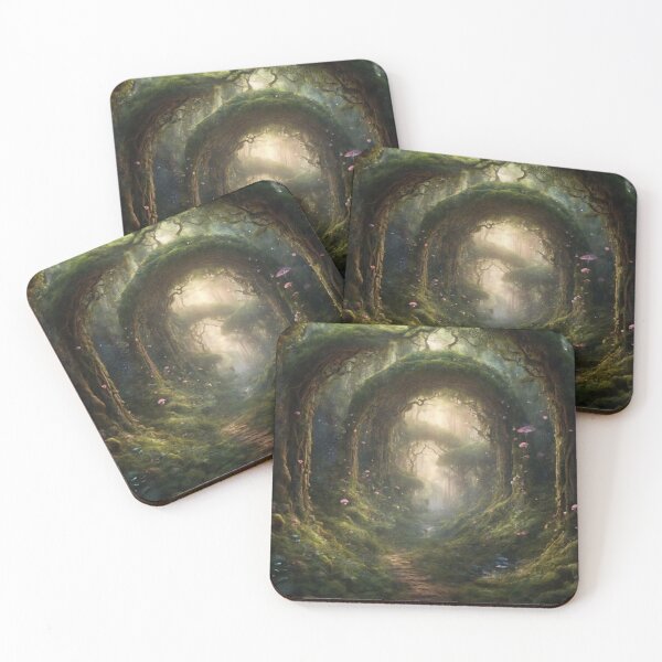 Item preview, Imaginary Mythical Forest View designed and sold by LunarNebula.