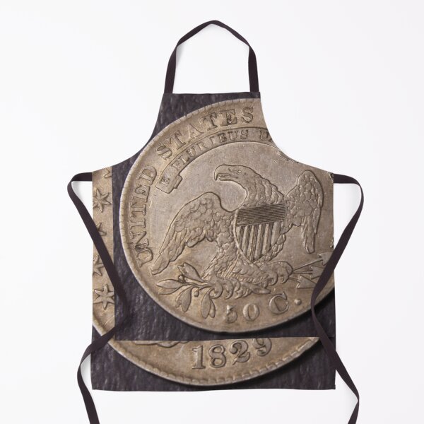 Item preview, 1829 Capped Bust Half Dollar Choice VF Obverse overlapping Reverse designed and sold by coinsxcrochet.