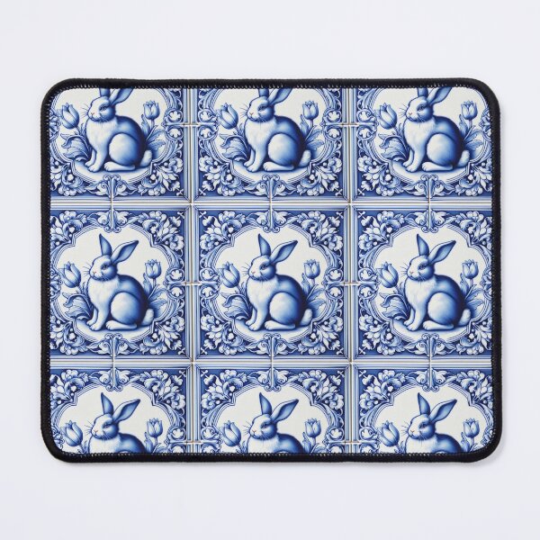 Item preview, Vintage Dutch Tile: Rabbit No.3 designed and sold by ArtNook777.