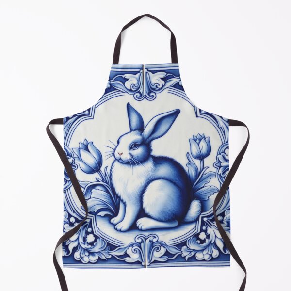 Item preview, Vintage Dutch Tile: Rabbit No.3 designed and sold by ArtNook777.