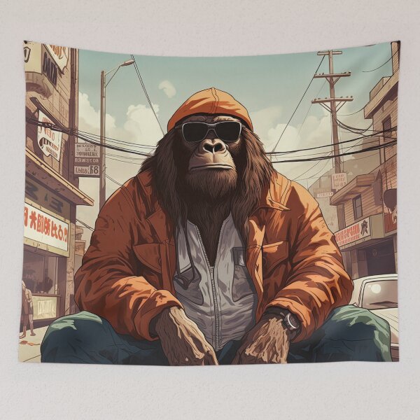Item preview, Orangutan | Hip Hop style designed and sold by ComicsFactory.