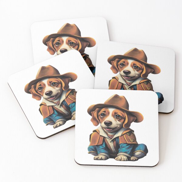 Item preview, Cowboy dog. Cute dog designed and sold by MagelliShop.