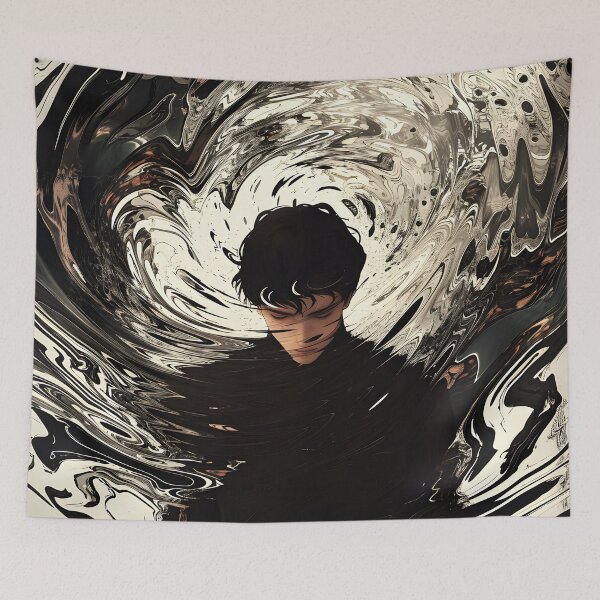 Item preview, Soul-shaking Despair: Unleashing the Dark Fantasy of Devilman CryBaby designed and sold by InsaneLEDP1994.