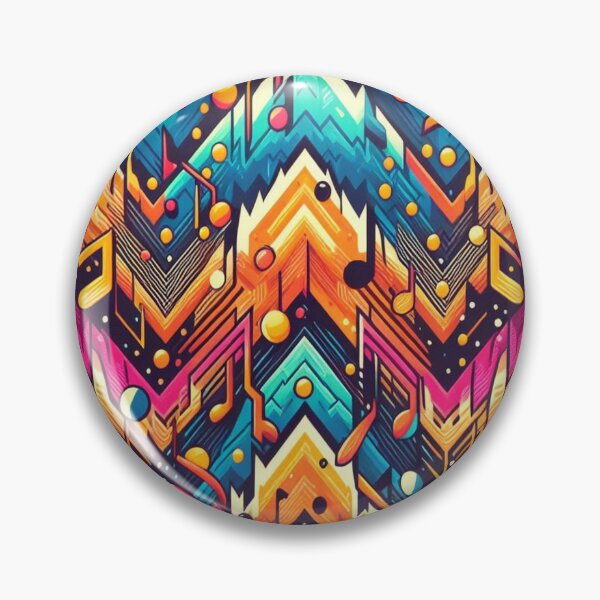 Item preview, Chevron - Blue Pink Yellow ; Pattern Herringbone designed and sold by PatternInArt.