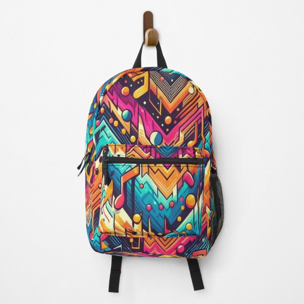 Item preview, Chevron - Blue Pink Yellow ; Pattern Herringbone designed and sold by PatternInArt.