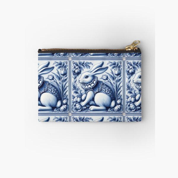 Item preview, Vintage Dutch Tile: Rabbit No.4 designed and sold by ArtNook777.